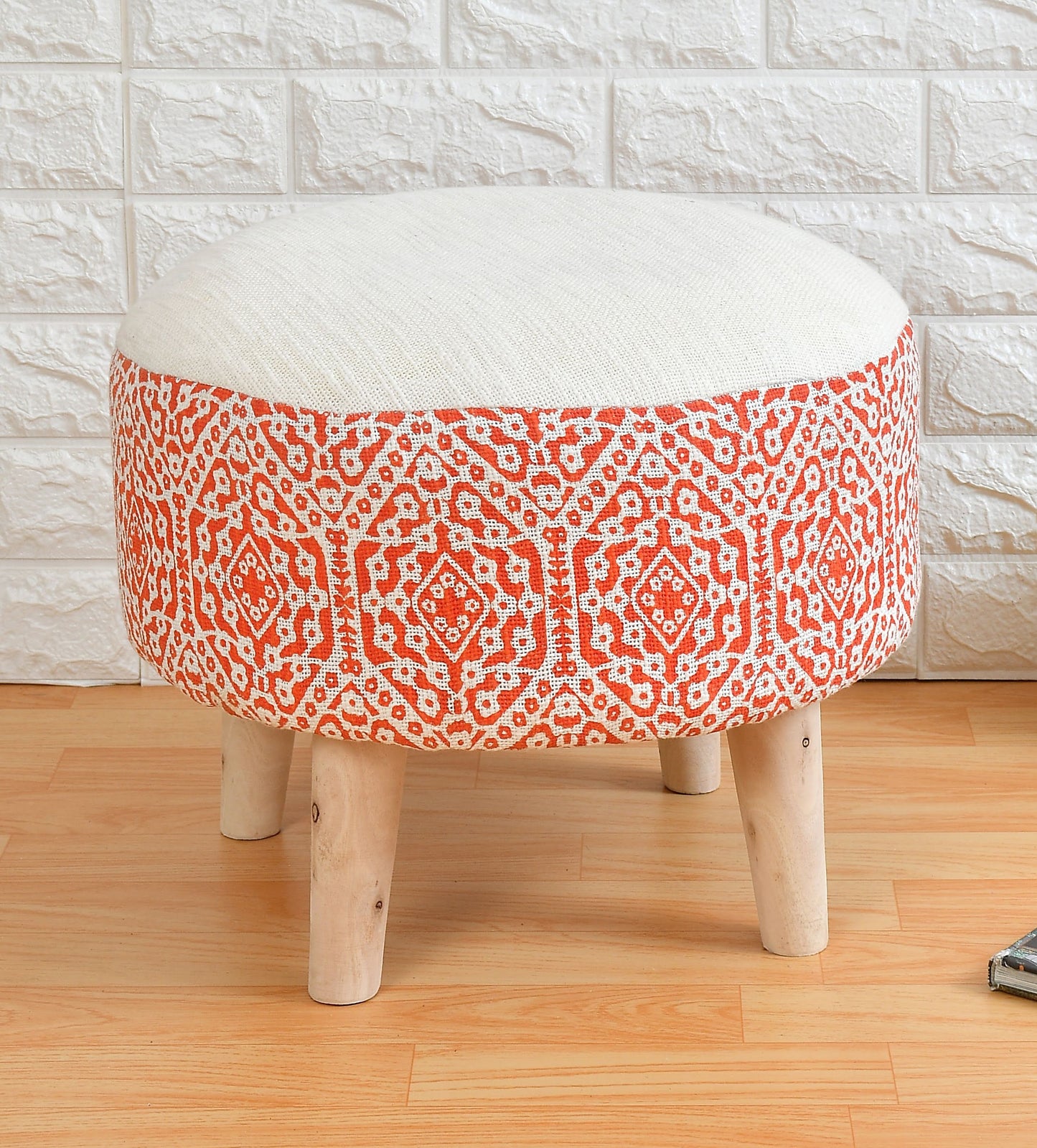 Homeaccex Ottoman Pouffe Stool For Living Room, 16inch Height